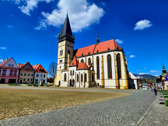 Bazilika svätého Egídia na námestí v Bardejove
